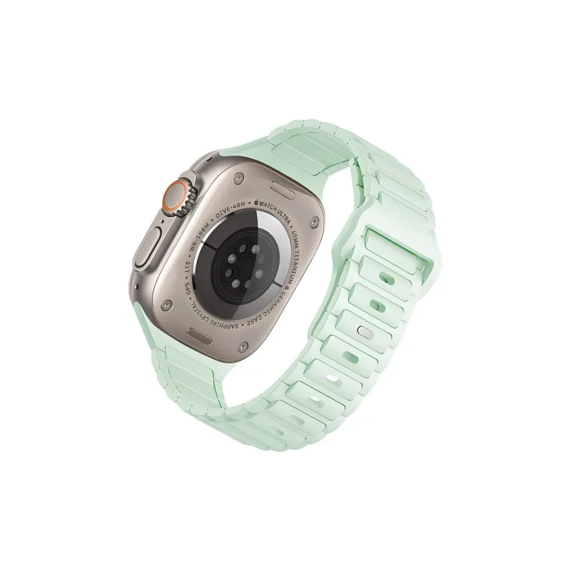 KVZUVUU Apple Compatibility Watch Band Silicone Material-7