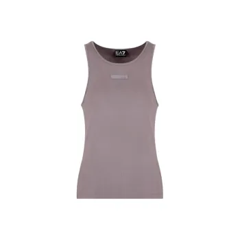 EMPORIO ARMANI EA7 Sport Vests Women's Gray Brown