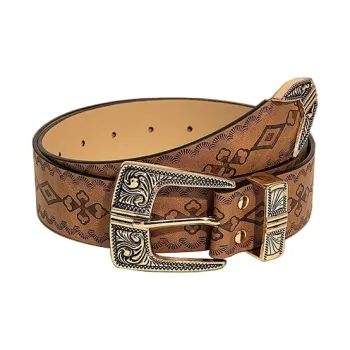 JKEM PU Leather Belts Unisex 3.8cm