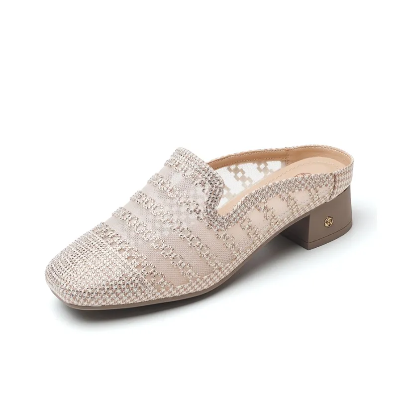 Cigna Rubber Sole Quiet Closed Toe Slippers Women's-5