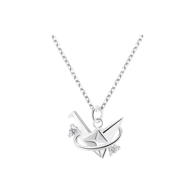 MISS WEI 999 Fine Silver Necklaces Women's-0
