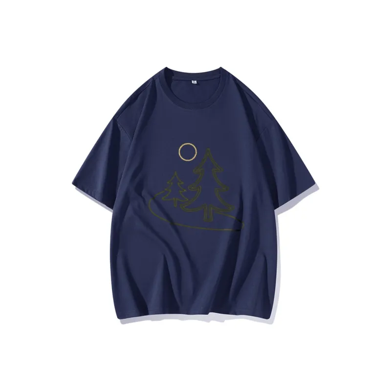 FAIRWHALE Drop Shoulder Sleeve T Shirt Women's-9