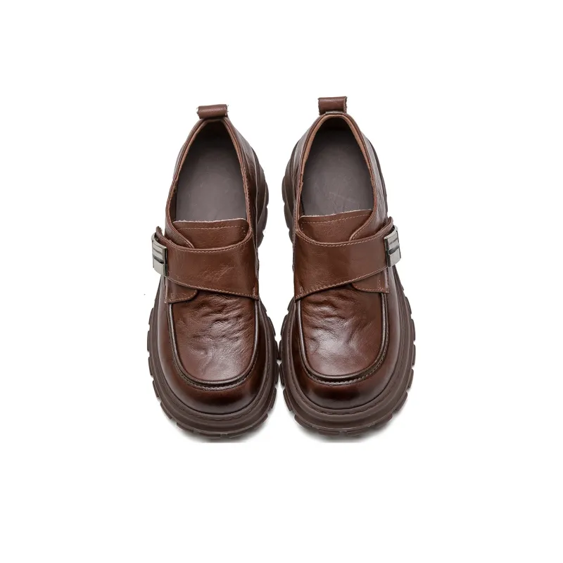 MATA Loafers Women's Brown/Black-3