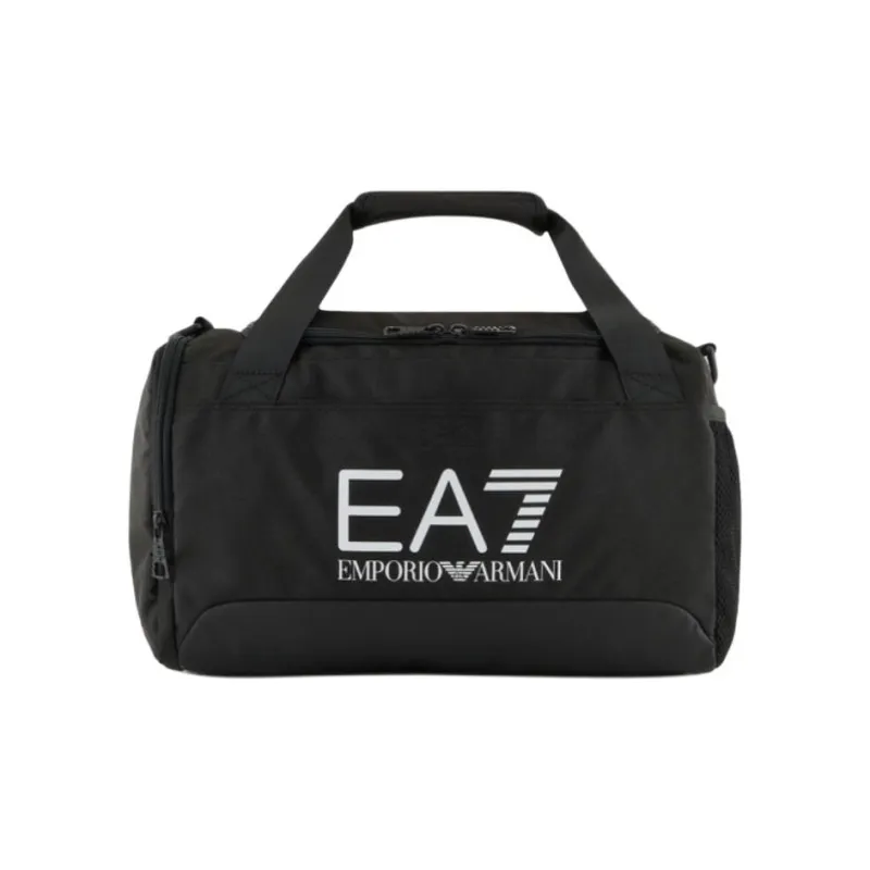 EMPORIO ARMANI Polyester Gym Bag Large Size Unisex Black-0