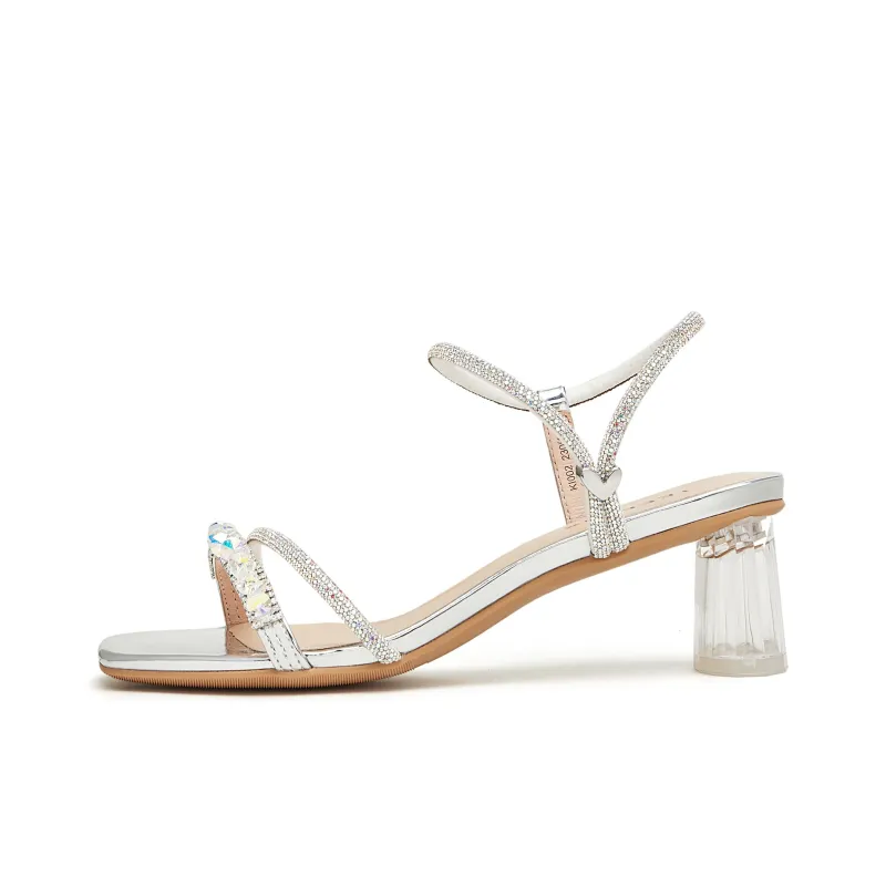 Teenmix Crushed Ice, Fairy Drag One Strap Sandals 6cm Women's-0