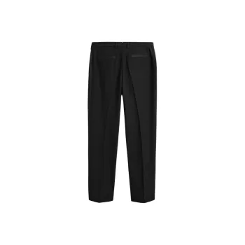 ZARA Suit Trousers Men Black
