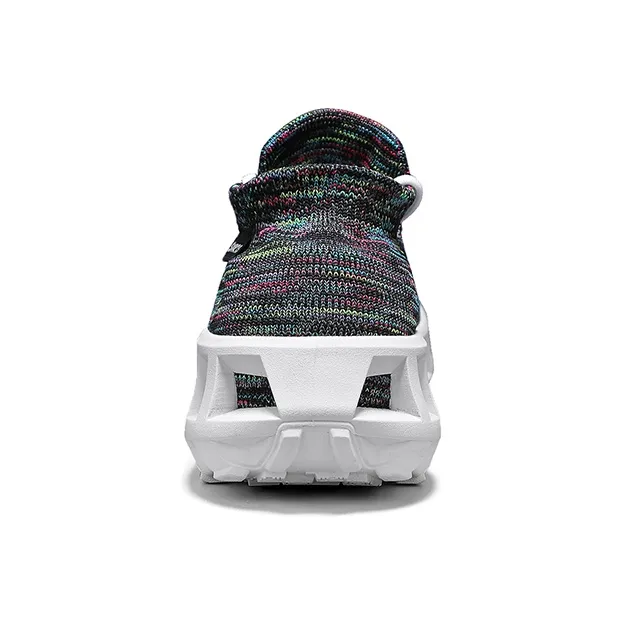 KEKAFU Slip Resistant Mid Top Casual Shoes Men's-3