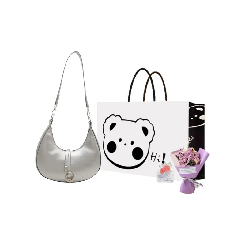 NX DOUGHNUT PU Shoulder Bag Women's Multicolor-27