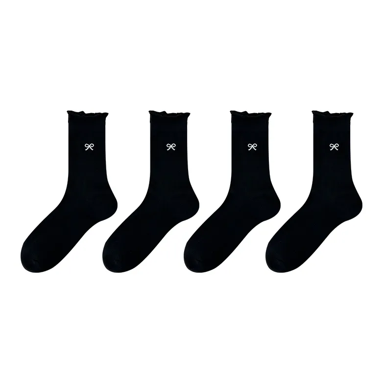 Moremoli Mid Calf Socks Women's 4 Pack-7