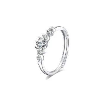 MISS TOOYA S999 Fine Silver Rings Women's