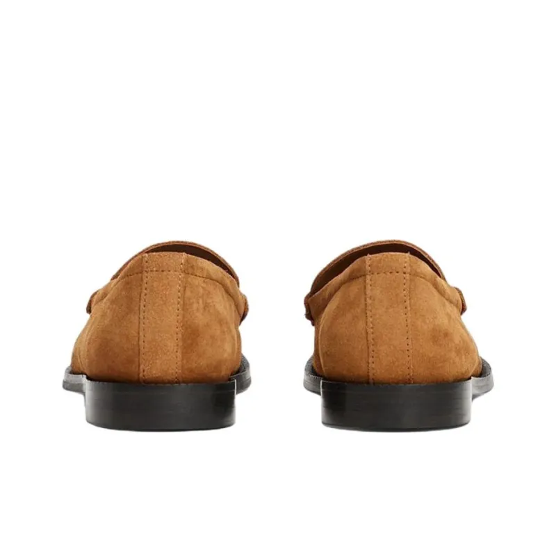 Tommy Hilfiger Horsebit Loafers 2cm Women's Brown-4
