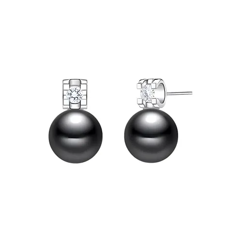 ME LUXE Pearl Stud Earrings Women's