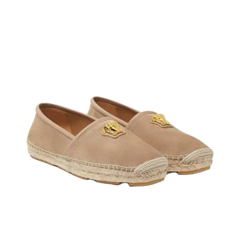 VERSACE La Medusa Versace Espadrilles Men's Beige-2