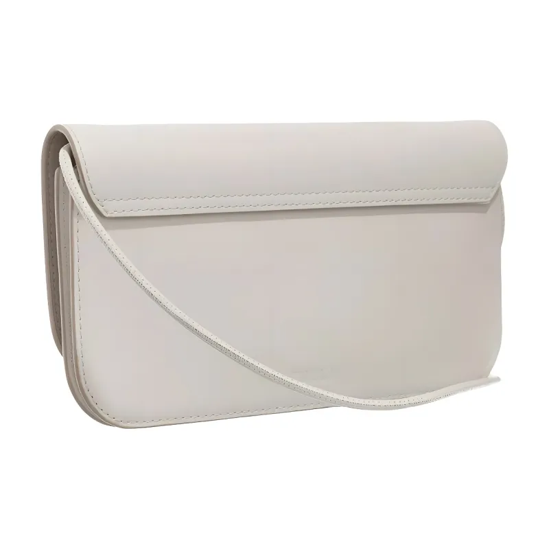 Furla Smooth Leather Shoulder Bag Crossbody Bag Mini Women's Cotton Candy White-3