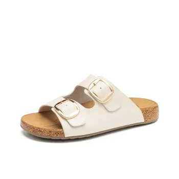 AOKANG Rubber Sole Abrasion Resistant Cushioning Slide Slippers Women's