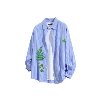 FAX FOR FMACM Shirt Unisex Light Blue Stripes