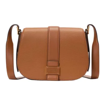 Kate Spade Leather Saddle Bag, Shoulder Bag Women's Brown