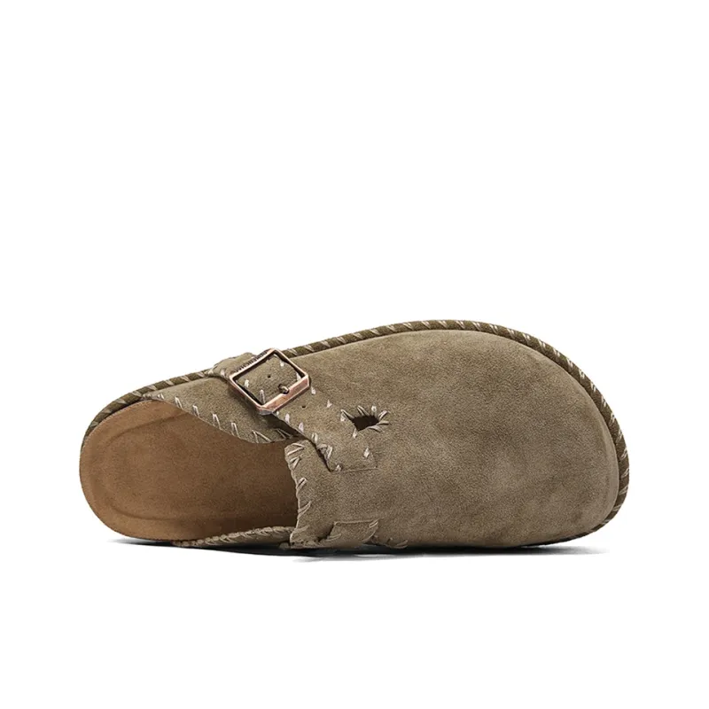 HACKBUTEER Closed Toe Slippers Unisex-24