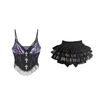 Udon House Two Piece Skirt Sets Women's