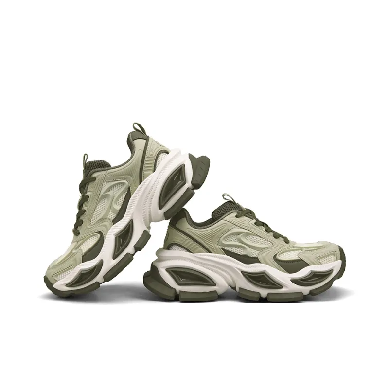 ROHR Slip Resistant, Abrasion Resistant, Height Increasing, Breathable, Lightweight Low Top Chunky Sneakers Men's-9
