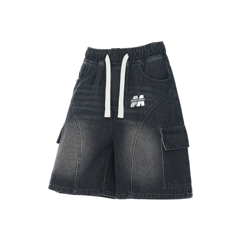 MUSCLETECH Denim Shorts Unisex-2