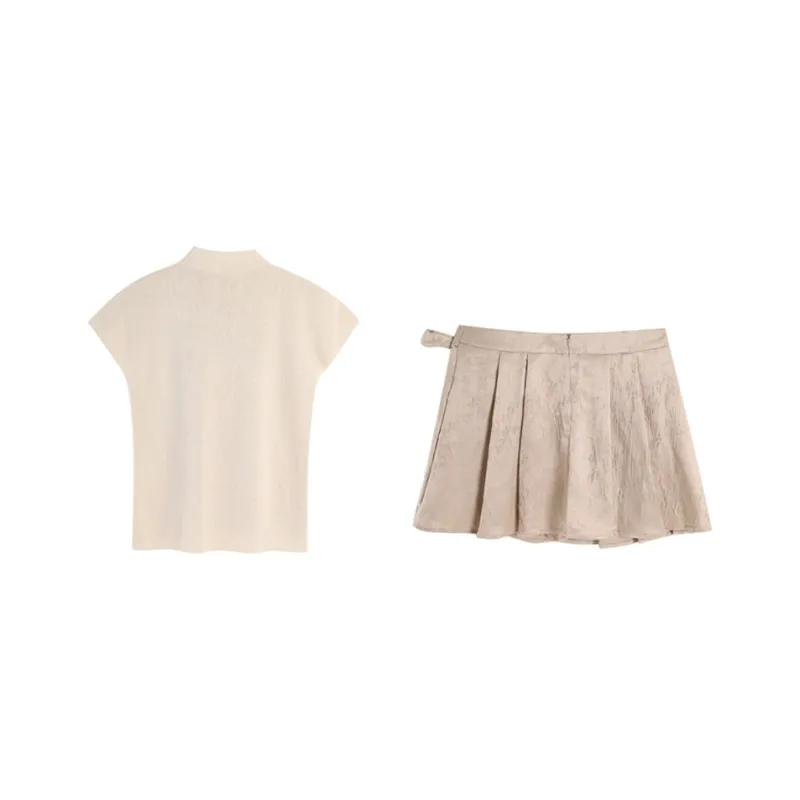 OZVO Two Piece Skirt Sets Women's-1