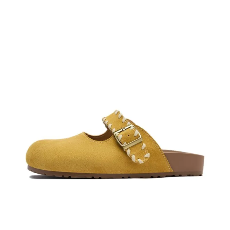 JOSINY Slip Resistant Abrasion Resistant Closed Toe Slippers Women's-8