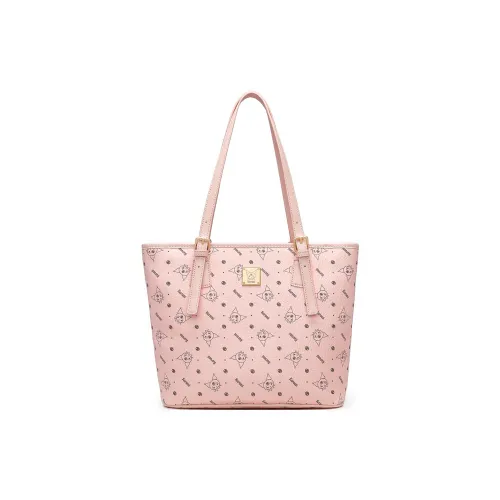 MESUCA Sanrio Collaboration PVC Shoulder Bag Tote Regular Women's Pink