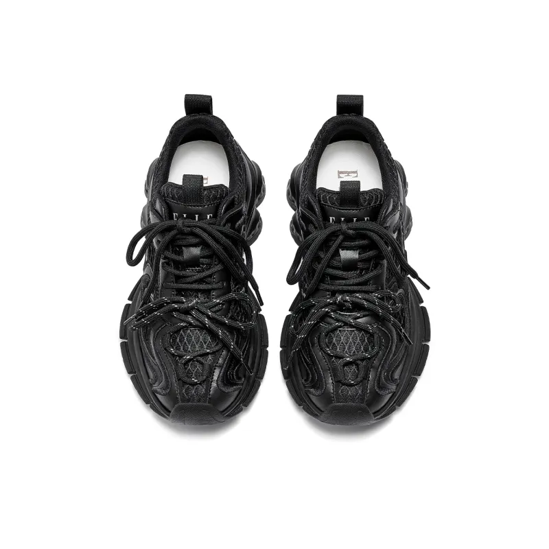 ELLE Low Top Chunky Sneakers Women's-10