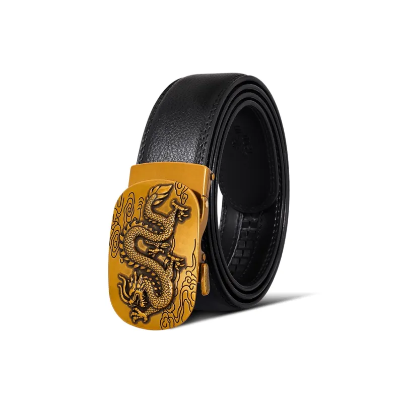 TUCANO Split Cow Leather Belts Unisex Width 3.5cm-8