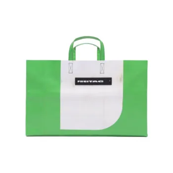 FREITAG PVC Tote Bag, Shopping Bag, Handbag Tubas Unisex Green & White