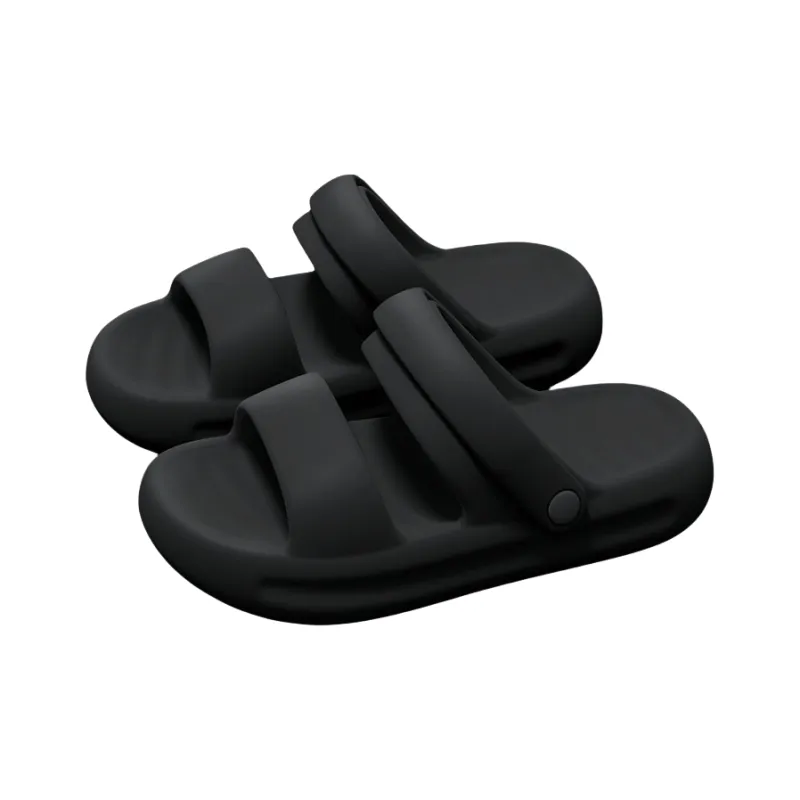 Kemaid Summer Squishy And Bouncy Feeling Platform Reversible Slip Resistant Indoor Home Slippers-2