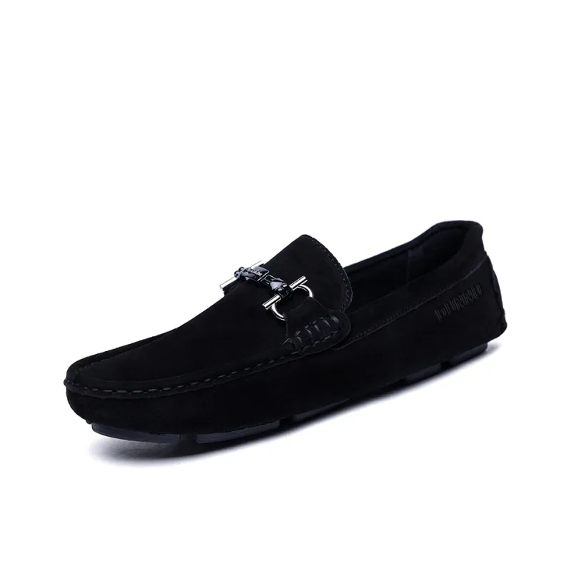 Dunnu Loafers Men Blue-1