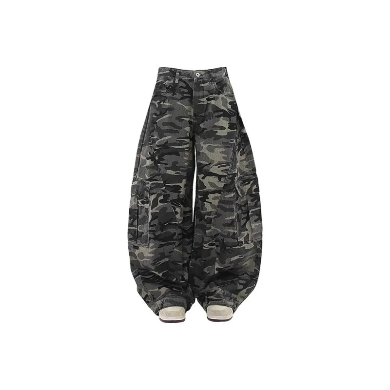 SOCKKEY Cargo Pants Unisex Camouflage-0