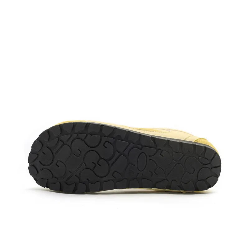 DEERWAY Height Increasing Abrasion Resistant Low Top Casual Shoes Women's Yellow-5