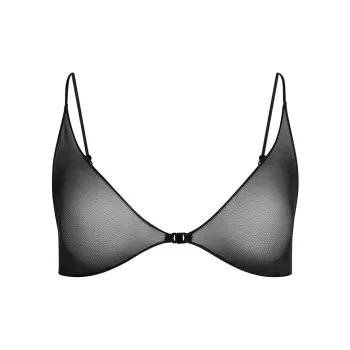 SKIMS SS25 ULTRA FINE MESH SKIMPY SCOOP BRALETTE Bra Women's 1 Pack
