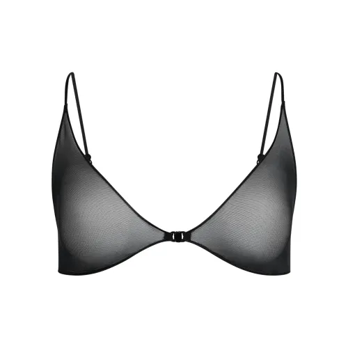 SKIMS SS25 ULTRA FINE MESH SKIMPY SCOOP BRALETTE Bra Women's 1 Pack