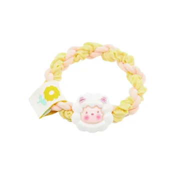 ZANC Cotton Linen Blend Hair Tie Women's