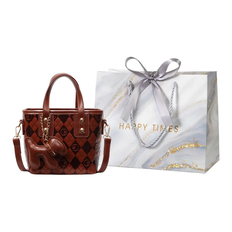 Miss Angel PU Crossbody Handbag Women's Multicolor-18