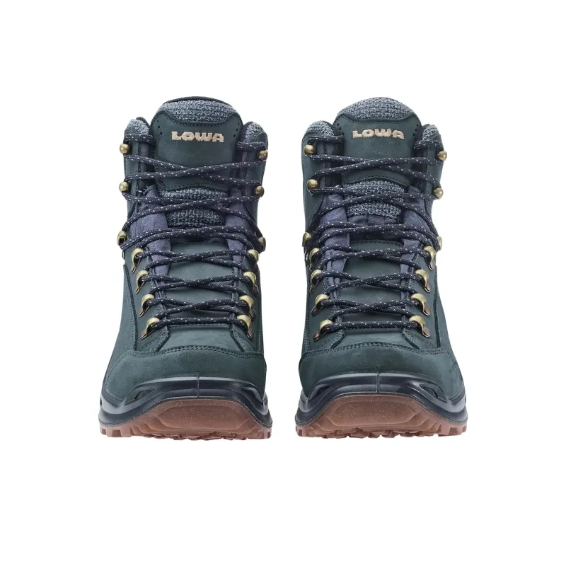 Lowa Renegade Mid Top Hiking Shoes Men's Dark Blue-1