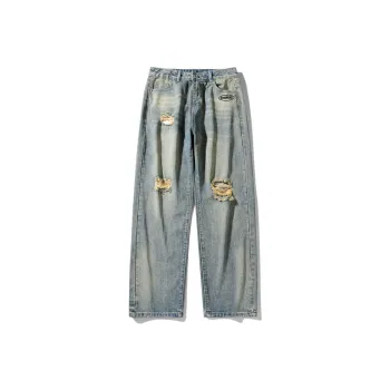 Chinpeno Jeans Unisex Vintage Blue