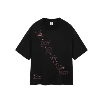 Crayon Shinchan T Shirts Unisex