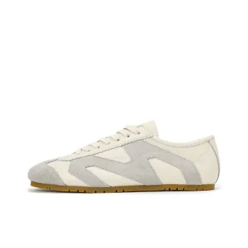 MINNETONKA MS70Basic Veg Tan Low Top Casual Shoes Women's Pearl White