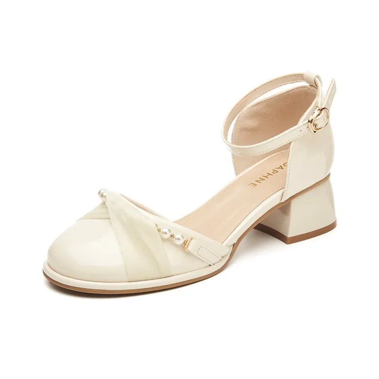 DAPHNE Chunky Heel High Heels Women's-7