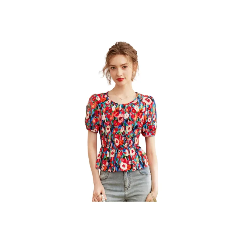 Mu Xiao Xin Shirts Women's Image Color-0