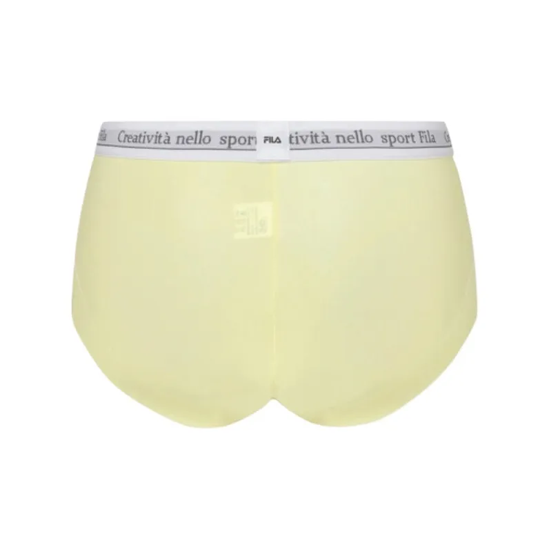 FILA Summer Bello Aerocool Underpants Women's 1 Pack Yellow-1
