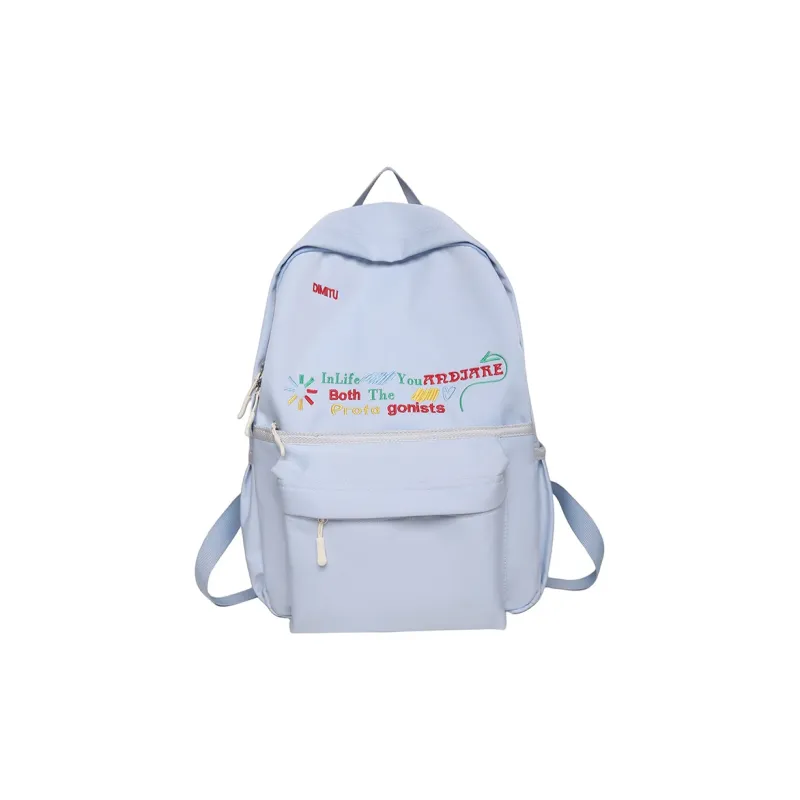 Yalu Nylon Backpack Regular Unisex Multicolor-6