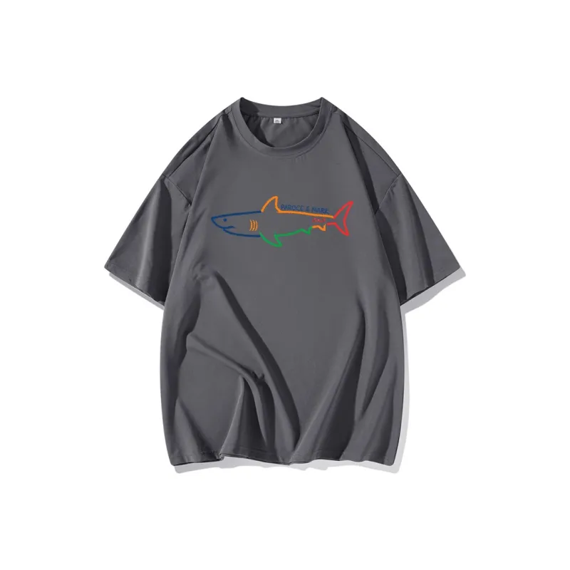 FAIRWHALE Drop Shoulder Sleeve T Shirt Women's-12