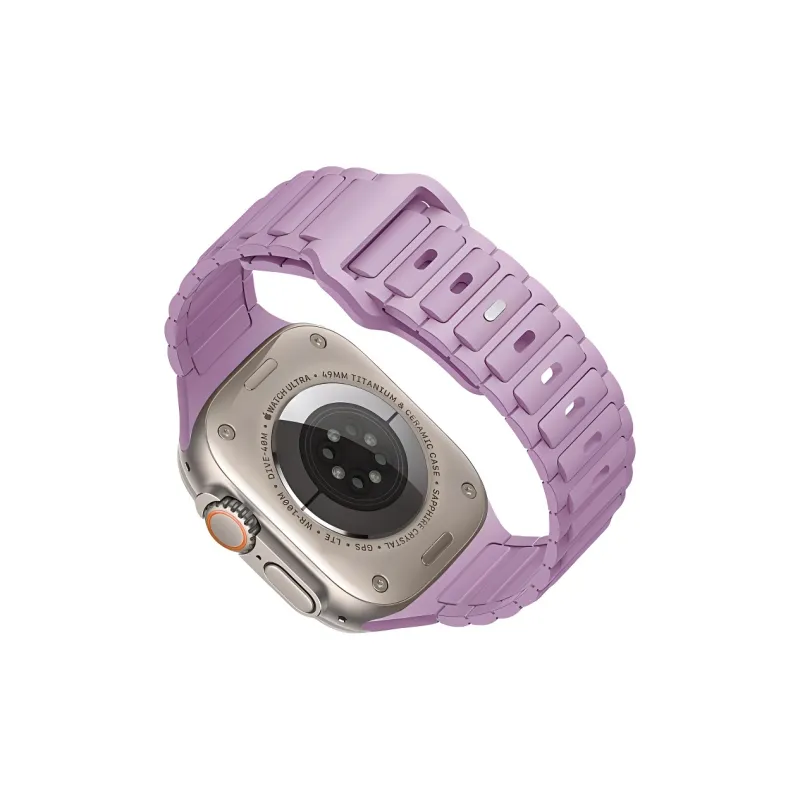 KVZUVUU Apple Compatibility Watch Band Silicone Material-32