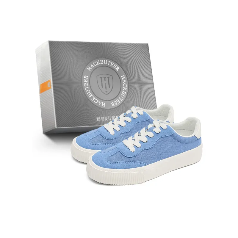 HACKBUTEER Low Top Skateboard Shoes Men's Box Included-4